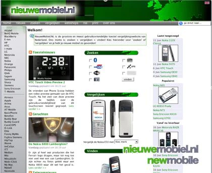 NieuweMobiel neemt vernieuwde website in gebruik!