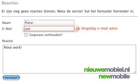 NieuweMobiel.NL voegt reactiemogelijkheid toe