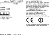 Sony S2 Fcc