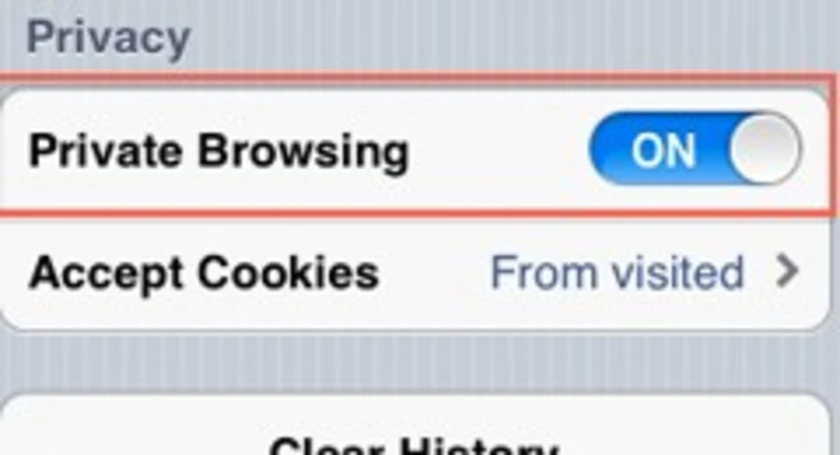 Private browsing