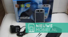 De i-mate PDA2 met doos in voor review