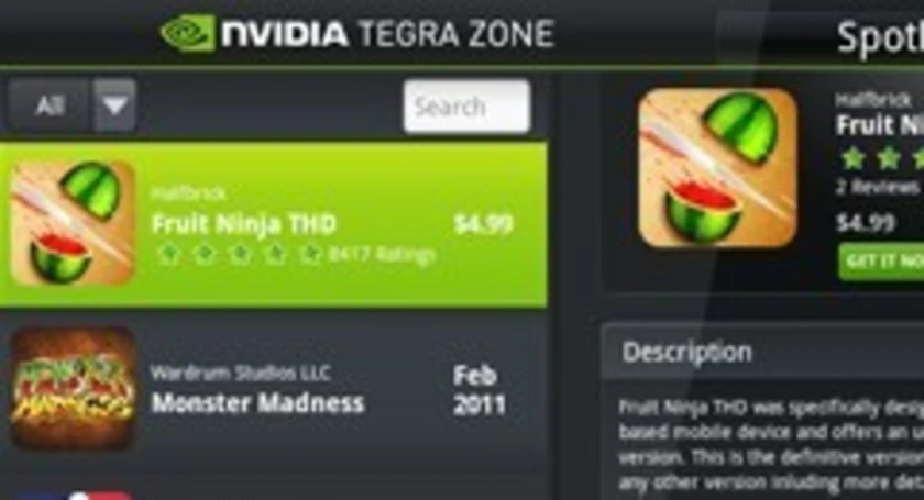 Tegra zone