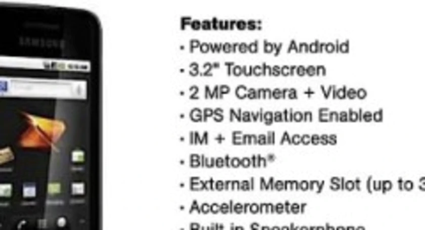 Samsung galaxy prevail 550x440