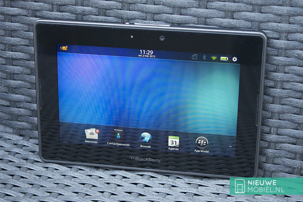 BlackBerry Playbook in real life BlackBerry Playbook in real life