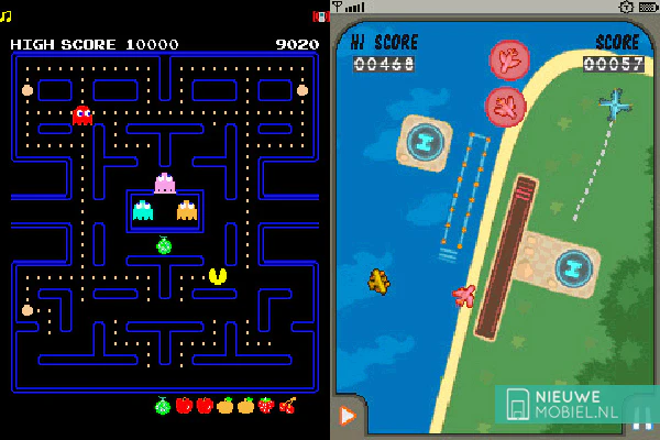 Namco games for Asha Touch