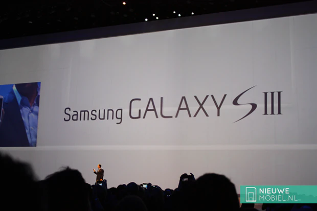 JK Shin during Galaxy S3 announcement