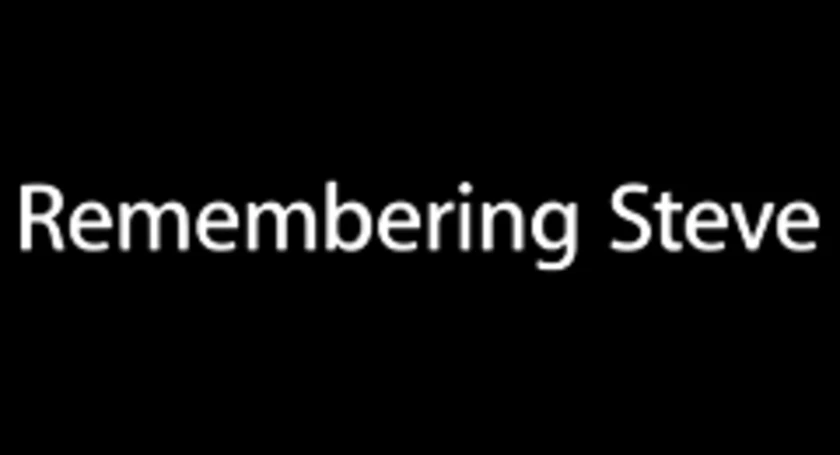 Remembering steve