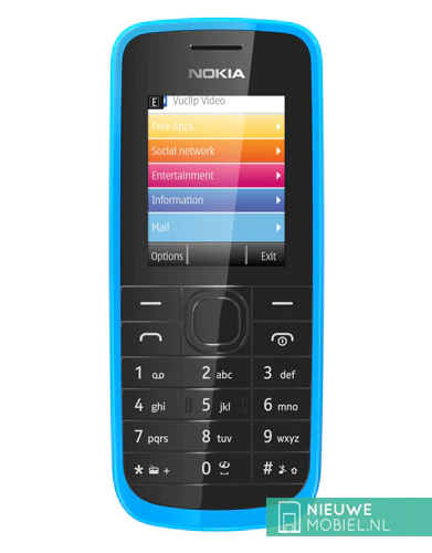 Nokia 109 cyan