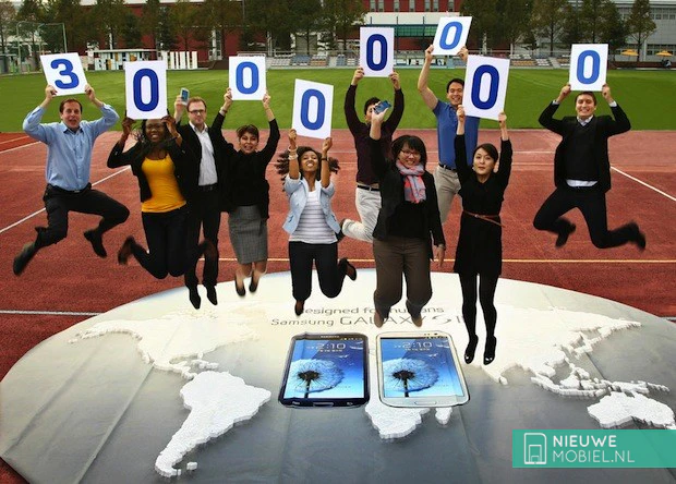 Samsung Galaxy S III 30 million