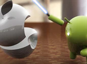 Apple android fight