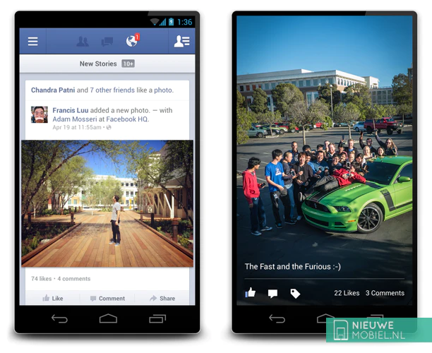 Facebook for Android 2.0