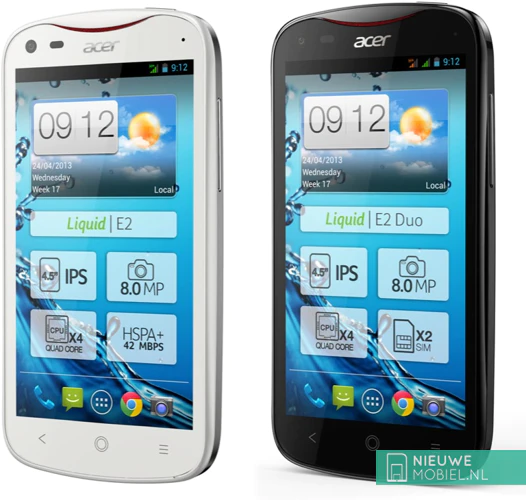 Acer Liquid E2 and E2 Duo