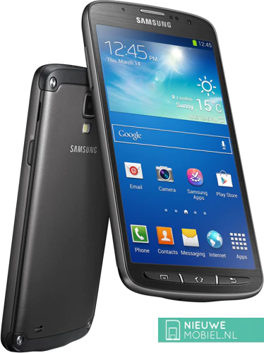 Samsung Galaxy S4 Active front and rear