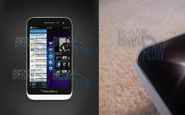 Kleinere BlackBerry Z5 lekt uit