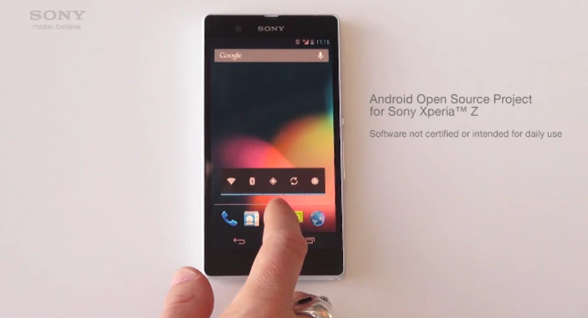 Sony xperia z aosp