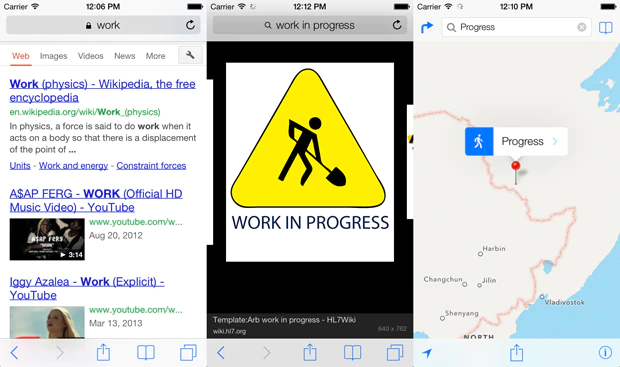 iOS 7 is nog werk in uitvoering
