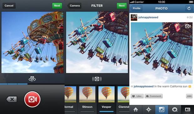Instagram krijgt videofunctie