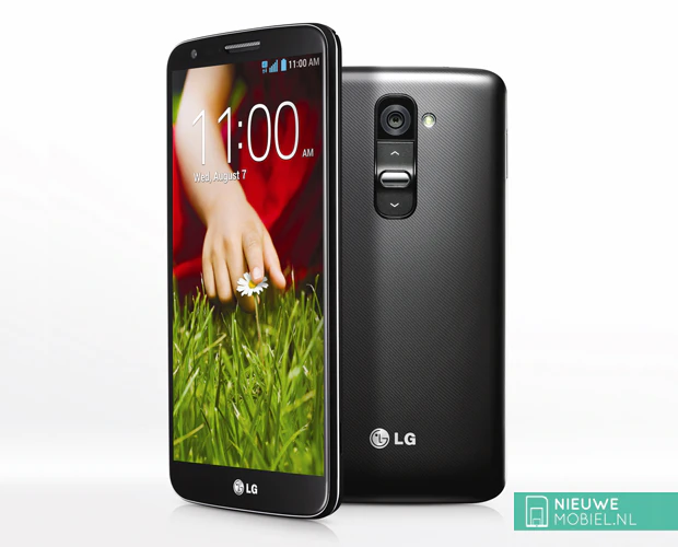 LG G2 front and back LG G2 front and back