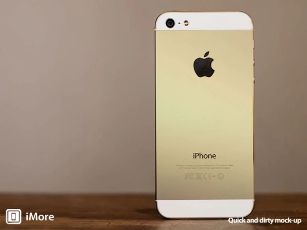 Champagnekleurige iPhone 5S in aantocht
