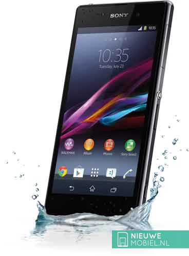 Sony Xperia Z1 water