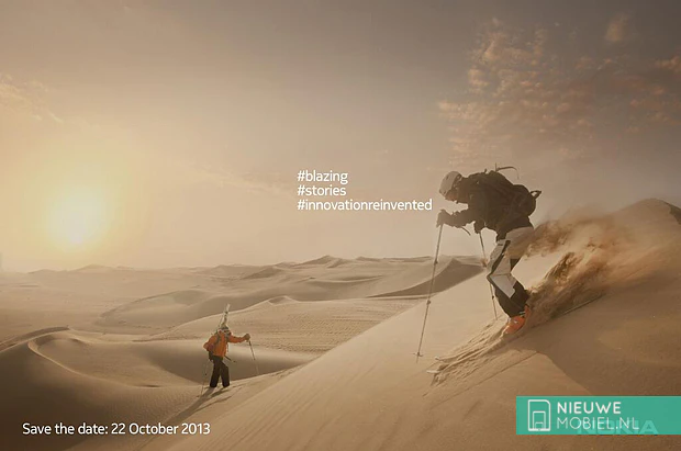 Nokia verstuurt uitnodiging voor 22 oktober, mogelijk voor Lumia 1520