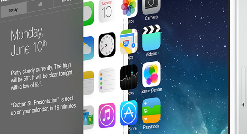 Ios7 floating homescreen