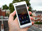 Sony xperia l in hand