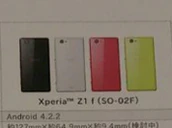 Sony Xperia Z1 F Specs