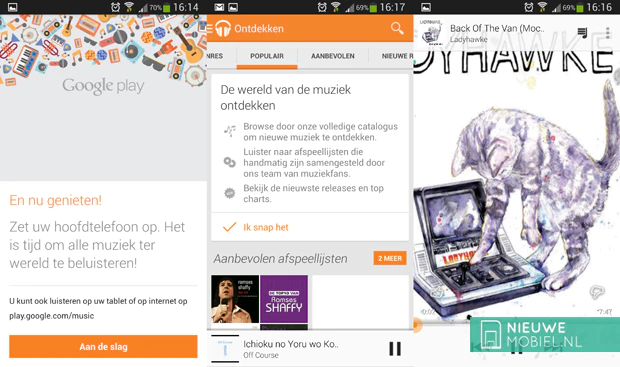 Google Music All Access streamingdienst bereikt Nederland