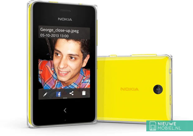 Nokia Asha 500 yellow Nokia Asha 500 yellow
