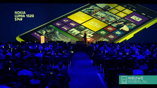 Nokia Lumia 1520 during Nokia World