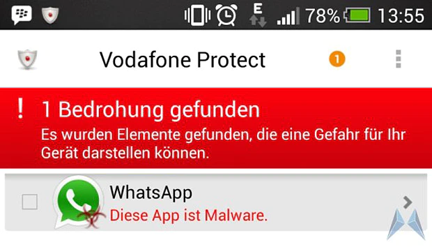 WhatsApp-update aangemerkt als malware