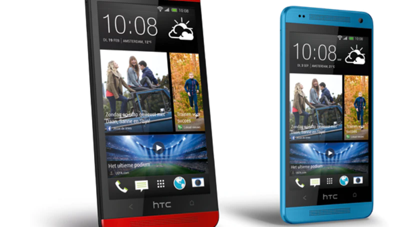 Htc one glamour red one mini vivid blue