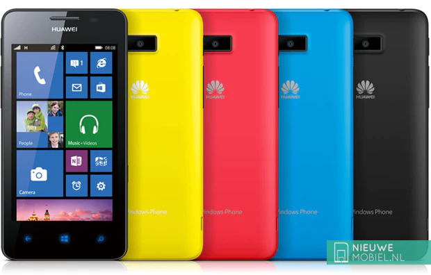 Huawei Ascend W2 colors