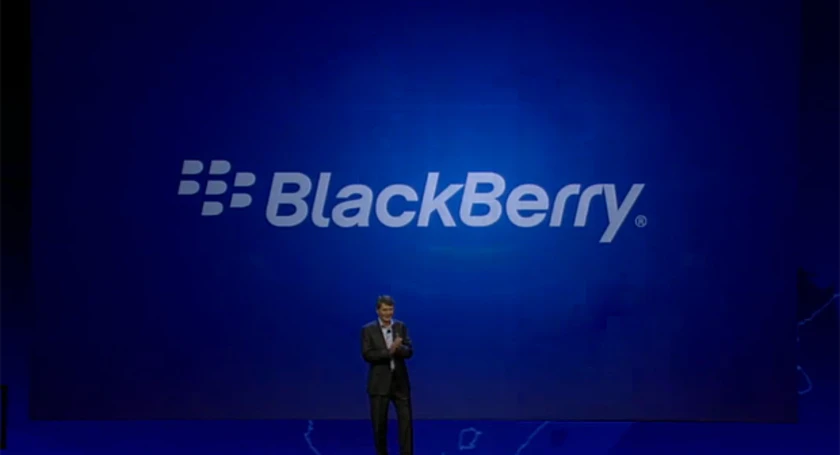 Blackberry in the dark