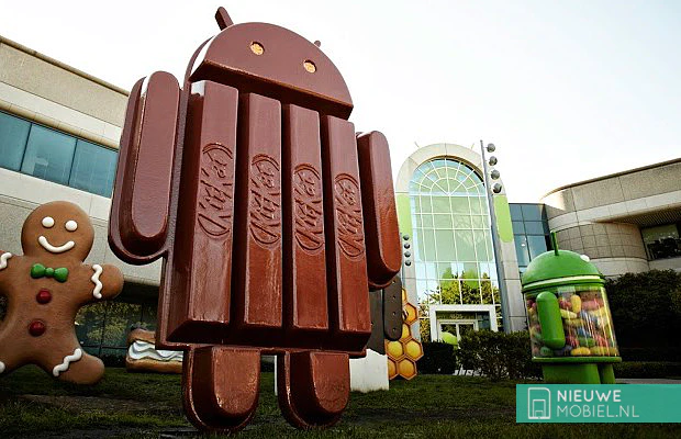 Android KitKat mascotte