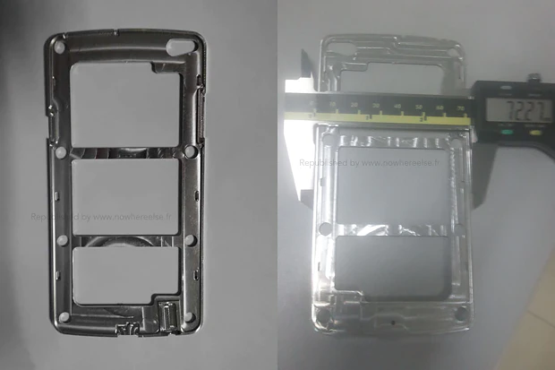 Metalen chassis Samsung Galaxy S5 mogelijk opgedoken