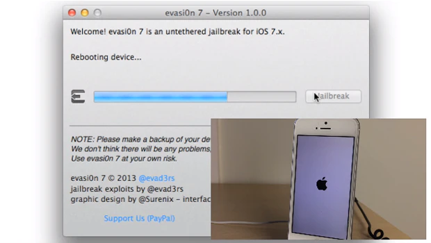 Jailbreak voor iOS 7 beschikbaar