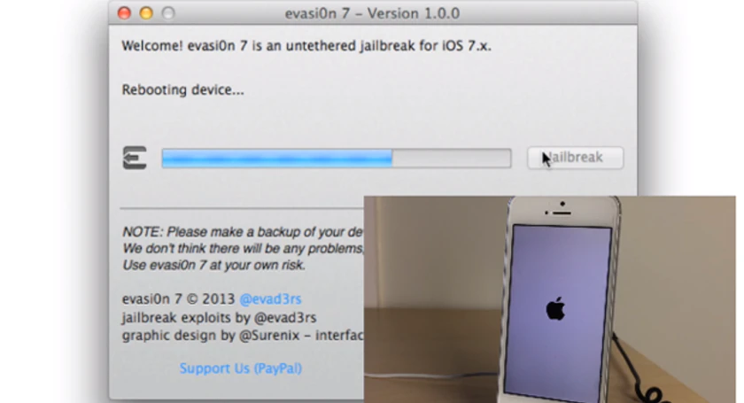 Jailbreak evasi0n7