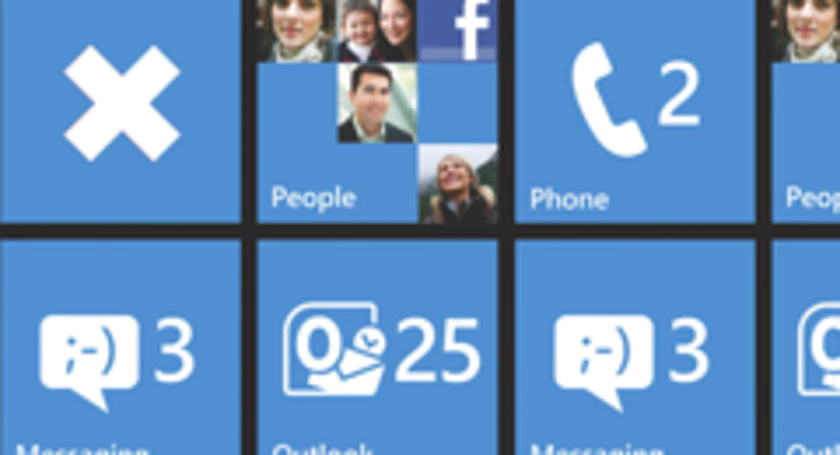 Live tiles error