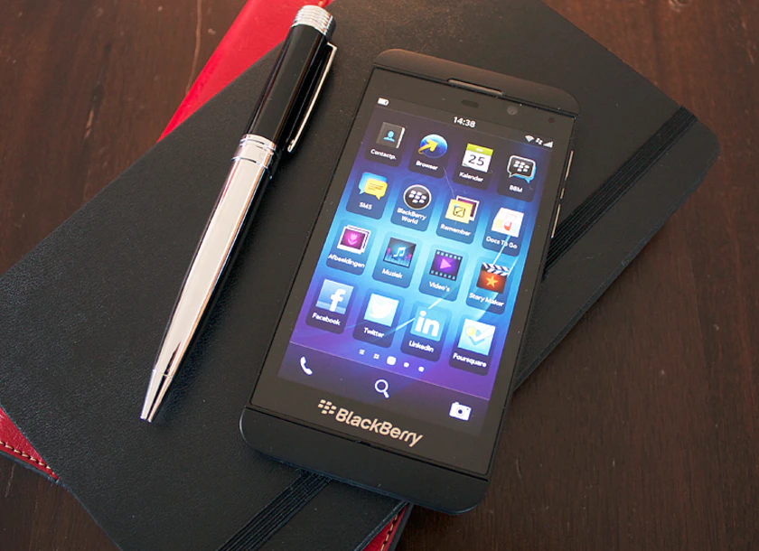 Blackberry Z10 Ontable