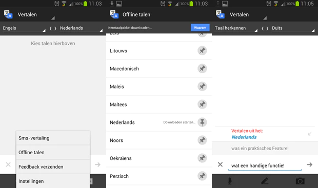 Google Translate voor Android krijgt offline-modus