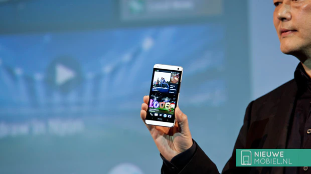 HTC One launch Peter Chou HTC One launch Peter Chou