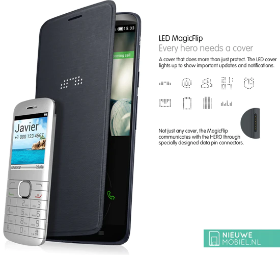 Alcatel OT Hero LED MagicFlip