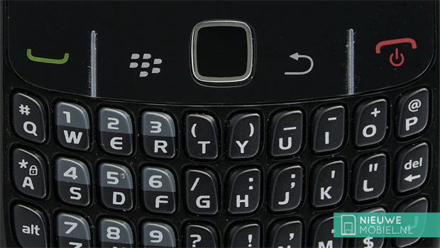BlackBerry trackpad keyboard