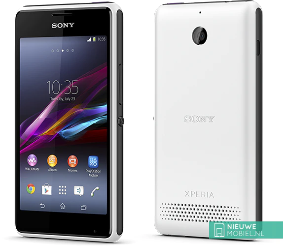 Sony Xperia E1 white black Sony Xperia E1 white black