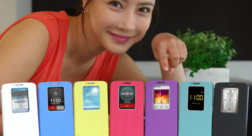 Lg g2 quick window woman