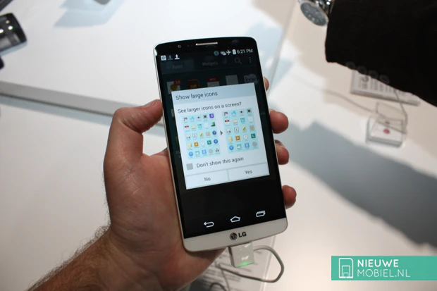 LG G3 large icons