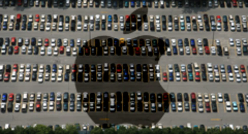 Apple parking lot