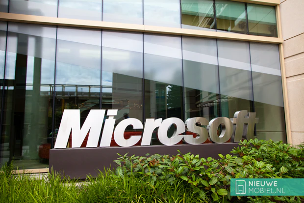 Microsoft sign Microsoft sign